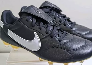 Nike Premier III FG Fußballstollen schwarz weiß-amarillo AT5889-005 Herren Gr. 6,5 - Bild 1 von 10