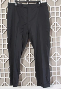 Ralph Lauren Pants Mens 38 Black Wool Black Label Dress Pants Business Men 38x29 - Picture 1 of 17