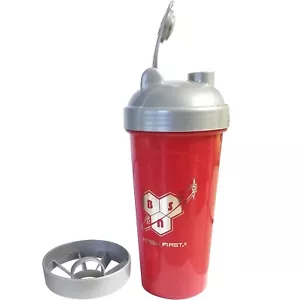 Protein Shaker Bottle Cup Whey Protein Mixer 700ml Durable Non Leak BSN - Picture 1 of 3