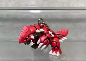Groudon(H1.35")Pokemon Monster Nintendo Tomy Keychain Collection Figure Toy. - Picture 1 of 2