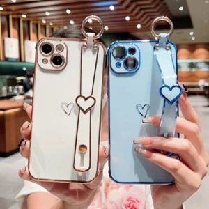 Funda para iPhone 16 15 14 13 12 11 Pro Max XR 8 Antigolpes Anillo Soporte Correa Cubierta - Imagen 1 de 21