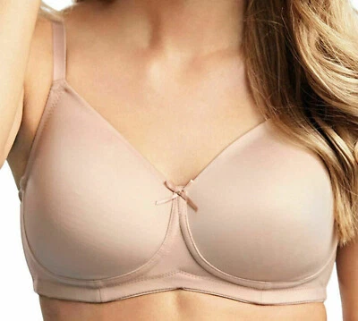 Royce comfot 1243, Non-Padded, Mastectomy, Twin Pockets, Seamfree Cup Bra, Blush - Image 1 of 2