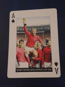Playing card - Bobby Moore (England) - Picture 1 of 2