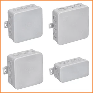 10 Stück F-Tronic Abzweigdose Feutchtraum IP54 Abzweigkasten Verteilerdose Wahl - Bild 1 von 7