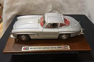Burago Mercedes Benz 300SL 1954 1/24 Scale Gull Wing Diecast With Stand - Picture 1 of 19