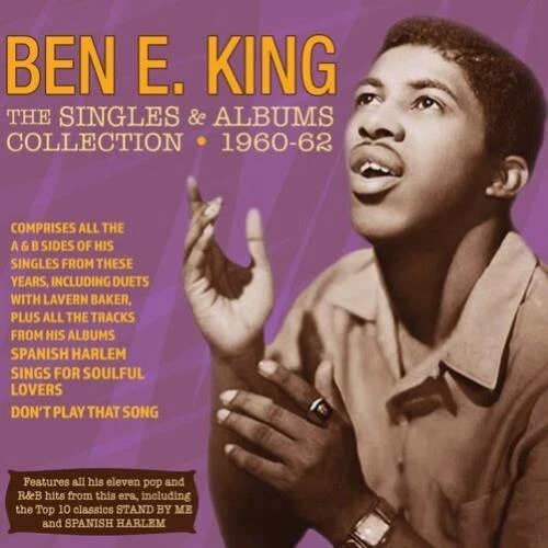 BEN E. KING: SINGLES AND ALBUMS COLLECTION 1960-1962 - CD *BRAND NEW* - Imagem 1 de 1