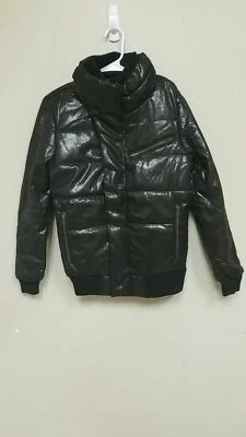 Jaqueta acolchoada acolchoada masculina Doublju GA14 por Jinny pequena, preta - Imagem 1 de 2