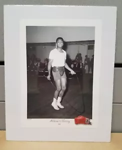 Legend Muhammad Ali Cassius Clay Boxing Training Print 1963 Image Gym - Picture 1 of 3