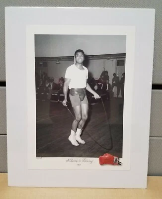 Legend Muhammad Ali Cassius Clay Boxing Training Print 1963 Image Gym - Image 1 of 3