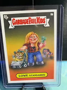2020 Topps Garbage Pail Kids GPK Exotic #9b Lowe Standards - Foto 1 di 4