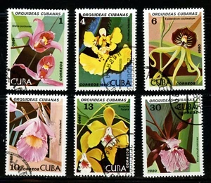 Caribbean - Used Stamps Set Flowers (1980a) - Picture 1 of 1