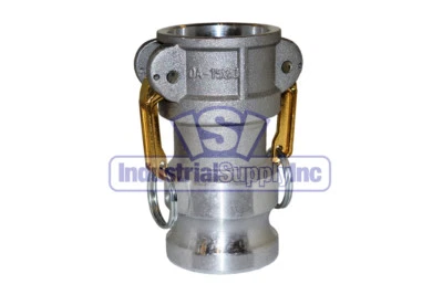 INDUSTRIAL SUPPLY Jumpsize Camlock | 1-1/2" Female Camlock x 2" Male Camlock | Aluminum | DA1520