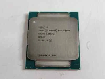 Intel Xeon E5-2630 v3 2.4 GHz LGA 2011-3 Server CPU Processor SR206 LOT OF 2 - Image 1 of 2