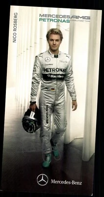 Nico Rosberg Autogrammkarte Formel 1 # G 27961 - Bild 1 von 2