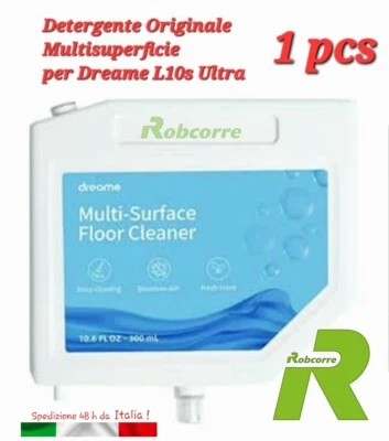 Detergente SAPONE Pavimenti per Robot Dreame L10s Ultra Flacone Dispencer Multi