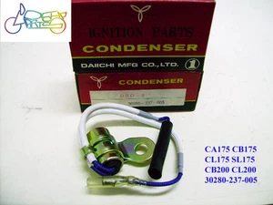 Honda CA175 CB175 CL175 SL175 CB200 CL200 Condenser NOS 30280-237-005 CONDENSER - Imagen 1 de 1