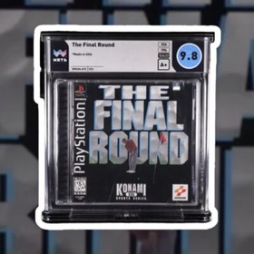 9.8 A+ TOP POP The Final Round Golf Sony PlayStation 1 PS1 WATA GRADED VGA CGC