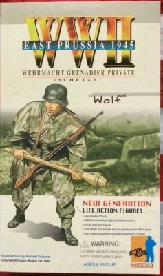 Figura de acción militar Dragon Models Segunda Guerra Mundial Wehrmacht Wolf escala 1/6 Foto 1 de 4