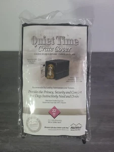 Mid West Quiet Time Crate Cover 22 Inch Black - Picture 1 of 2