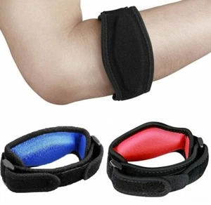 Soporte para codo de tenista artritis tendinitis brazo golfista articulación dolor banda correa - Imagen 1 de 17