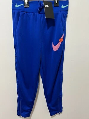 Pantalones deportivos Nike Sportswear para niñas talla M Hyper Blue $40 nuevos con etiquetas #CJ7421-433 Foto 1 de 4