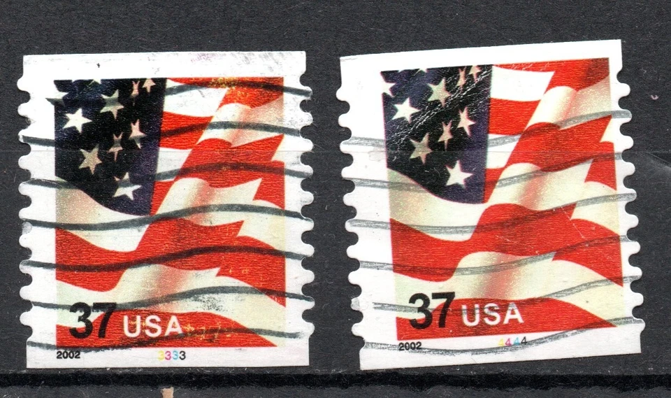 US Scott #3632 PNC. Plt #3333 & 4444 - Image 1 of 1