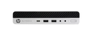 HP EliteDesk 800 G3 DM i5-6500T 8 GB 256 GB SSD Win 10 Pro Mini PC USFF Tiny - Bild 1 von 4