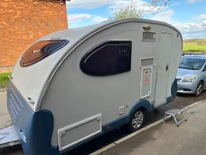 Adria Action 361 LH 2009 2 berth touring caravans with new motor mover - Picture 1 of 6