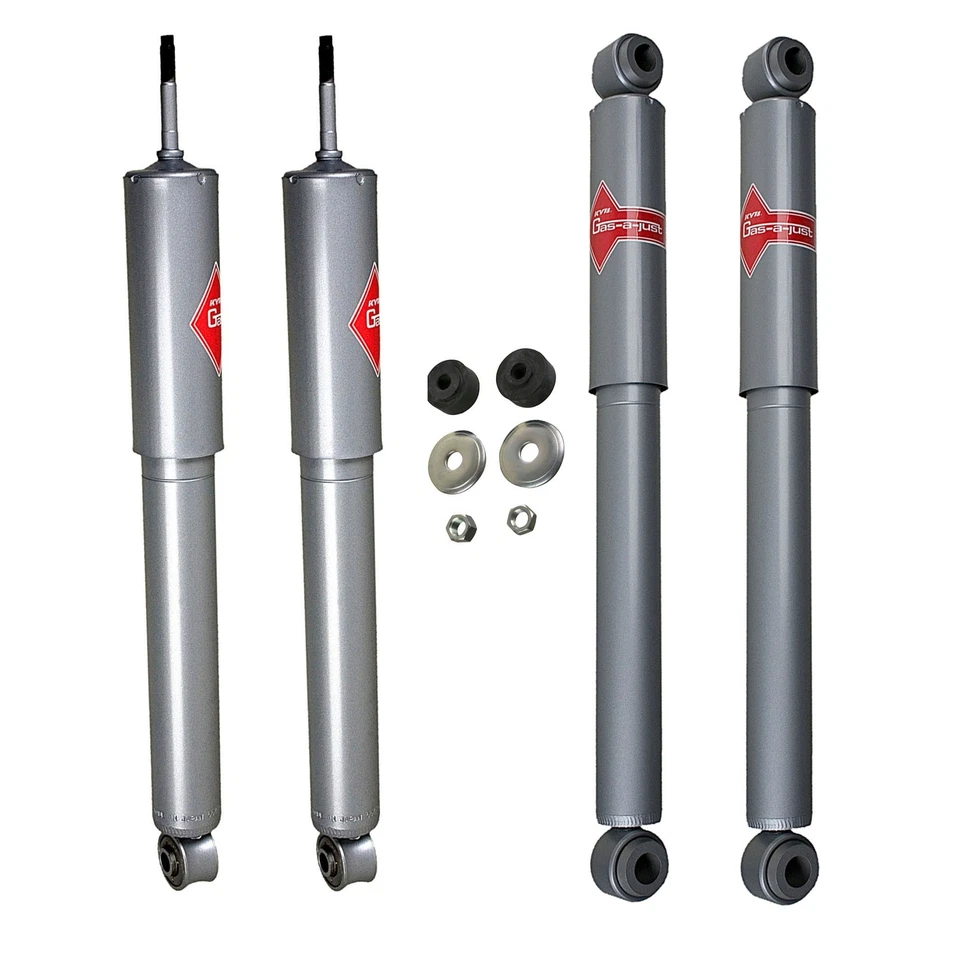 NEW Front & Rear Shock Absorbers KYB Gas-a-Just For Toyota Pickup 1984-1985 4WD - Image 1 of 1
