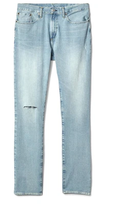 Gap 1969 premium 4 Way Stretch Faded & Distressed Skinny Jean 29X30 NWOT  - Image 1 of 4