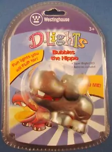 ★ WESTINGHOUSE KEYCHAIN D LIGHT BUBBLES THE HIPPO NEW ★ - Picture 1 of 1