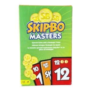 MATTEL SKIP-BO MASTERS-KARTENSPIEL-Spiel für 2 - 6 Spieler-OVP! Bitte lesen! - Bild 1 von 6