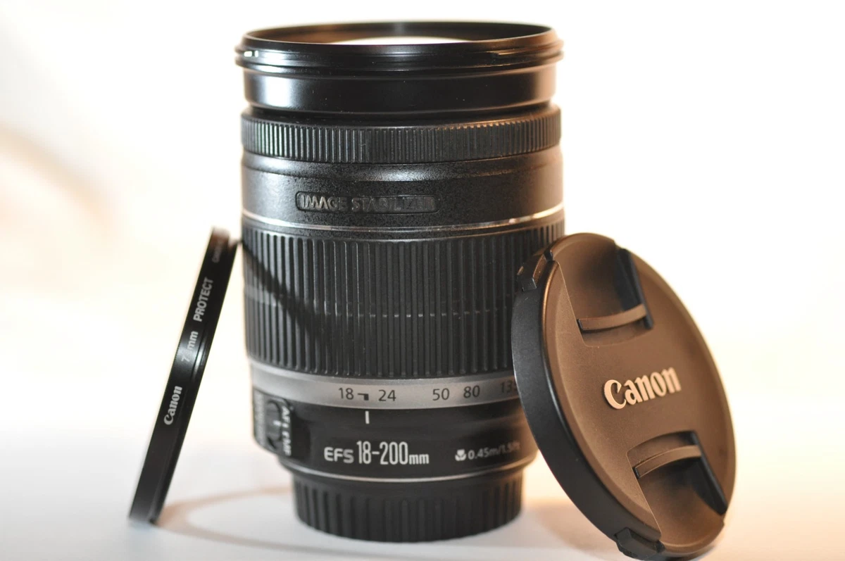 Canon EF-S 18-200mm Focal Camera Lenses for sale | eBay