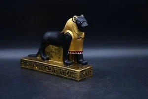 Seltene alte ägyptische Sekhmet Statue - Pharaonischer Stein Antik Antiquitäten - Bild 1 von 9
