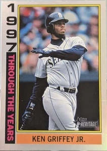 2025 Topps Heritage Baseball "Through the Years" Ken Griffey, Jr. #TTY-12 - Bild 1 von 2