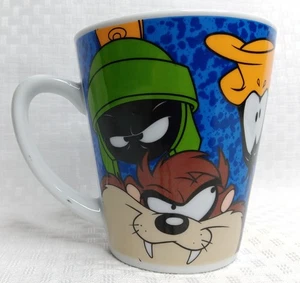 Vintage 1999 WB Looney Tunes Tasse Bugs Taz Tweety Daffy Sylvester Marsian Cup - Bild 1 von 7