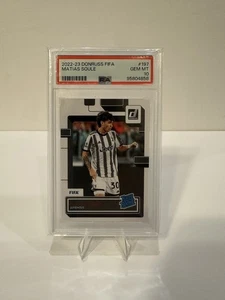 2022-23 Matias Soule Panini Donruss FIFA #197 Juventus RR PSA 10 GEMA MT - Imagen 1 de 2