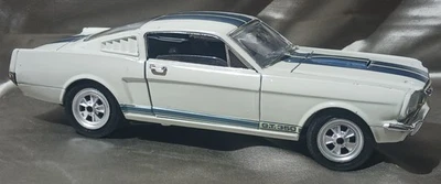 JOUEF EVOLUTION: "1965 Ford Mustang Shelby GTO 350" 1:18 Blue/White Pre-Owned - Image 1 of 4