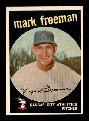 1959 Topps #532 Mark Freeman RC NM/NM+ X3561369 - Image 1 of 3