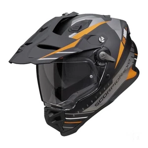 Scorpion Motorradhelme - ADF-9000 FEAT BLK/SIL/ORA MED - Bild 1 von 1