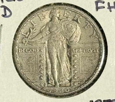 1920-D Standing Liberty Quarter MS+FH (11315) - Image 1 of 3