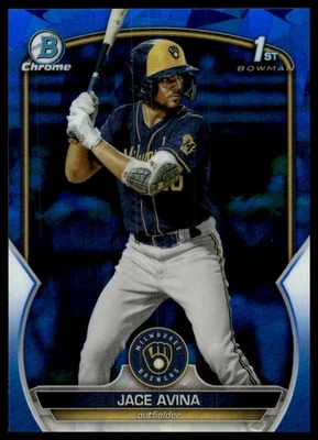 2023 Bowman Sapphire Edition #BCP-150 Jace Avina - Image 1 of 2
