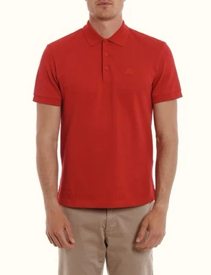 Burberry Brit Cotton Piqué Polo Shirt Red/Orange- Men’s Large - Image 1 of 4