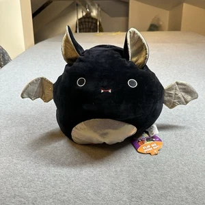 2021 Originale Squishmallows 12" Flip A Mallow Paxton Pumpkin Emily Black Bat Nuovo con etichette - Foto 1 di 13