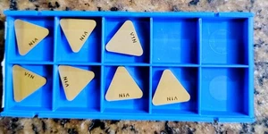 🗽VALENITE TPG-324 VIN WENDESCHNEIDPLATTEN HARTMETALL 7-TEILIG MASCHINIST/WERKZEUGMACHER - Bild 1 von 7