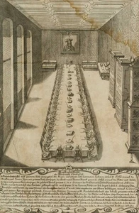 Kaiserliche Reichhofrat zu Wien, um 1683, Holzschnitt Unbekannt (17.Jhd) - Bild 1 von 4