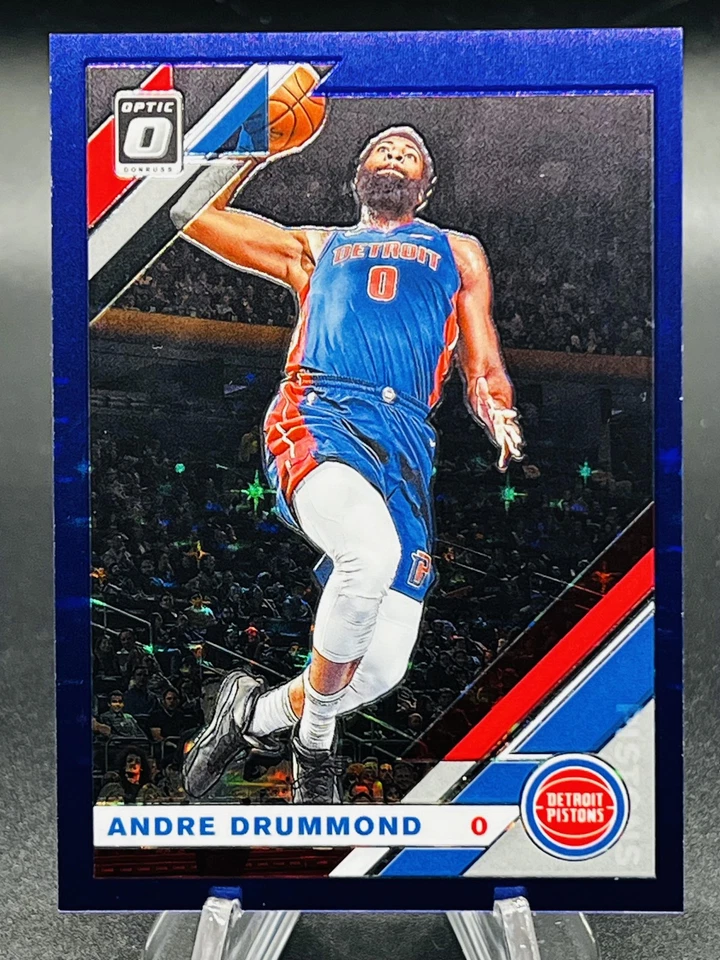 2019-20 Donruss Optic #146 Andre Drummond Purple Stars FOTL #/29 SP Pistons - Image 1 of 2