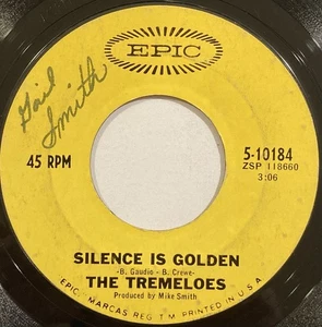 The Tremeloes – Silence Is Golden – Epic - 5-10184 – 1967 45 RPM 7" Single - Bild 1 von 4