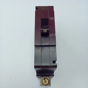 Crabtree C50 15Amp einpoliger MCB Typ C-50 M3 BS3871 Leitungsschutzschalter 15A - Bild 1 von 5