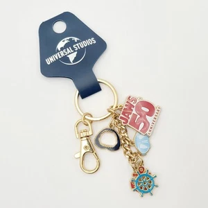 *Keychain* Universal Studios Florida Jaws 50th Anniversary Charm Shark New 2025 - Picture 1 of 2